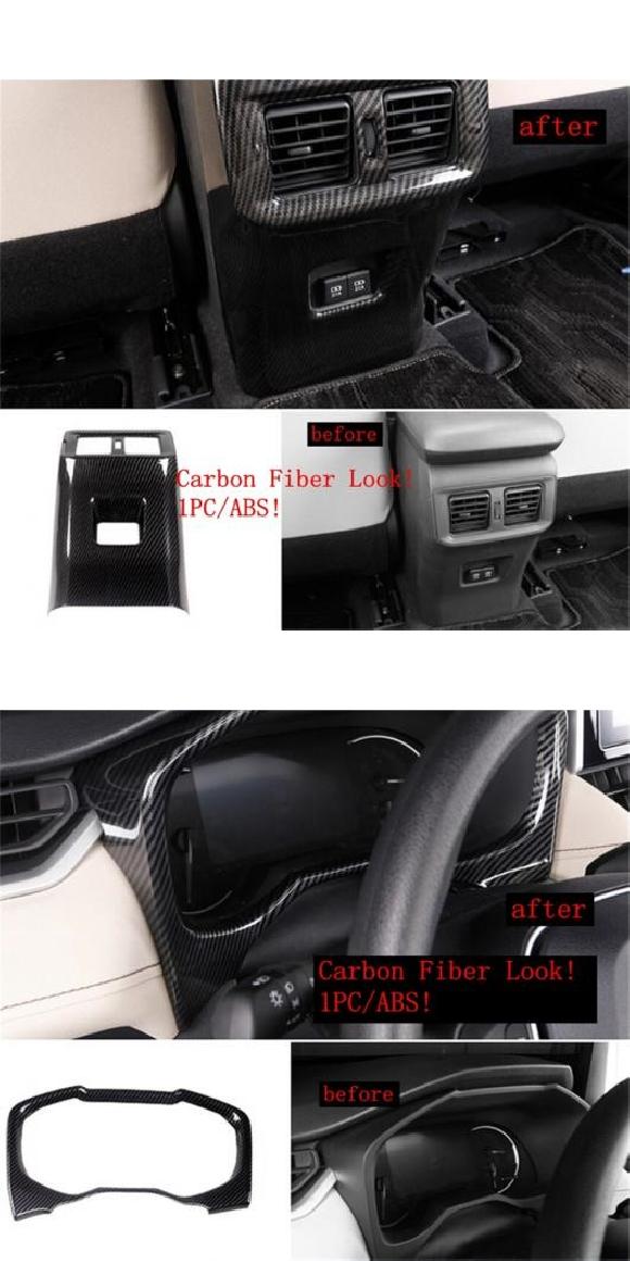 ギア ボックス ダッシュボード エア AC コントロール ドア ハンドル パネル カバー トリム 適用: スズキ アクロス 2021 ABS カーボン調 インテリア キット タイプF・タイプN AL-OO-9193 AL Interior parts for cars｜オートパーツエージェンシー2号店