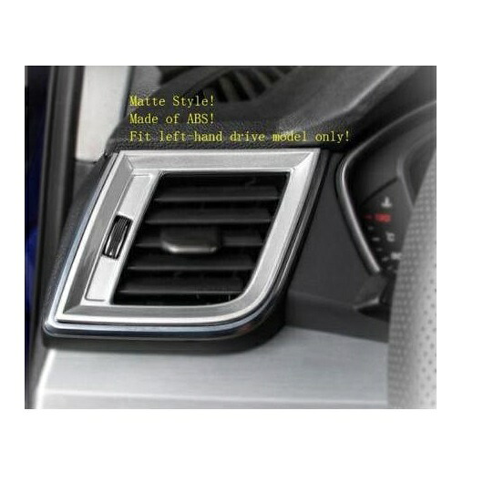 フロント ダッシュボード エアコン AC カバー トリム 適用: アウディ/AUDI Q5 2017-2022 ABS マット/カーボンファイバー タイプB AL-OO-9293 AL Interior parts for cars