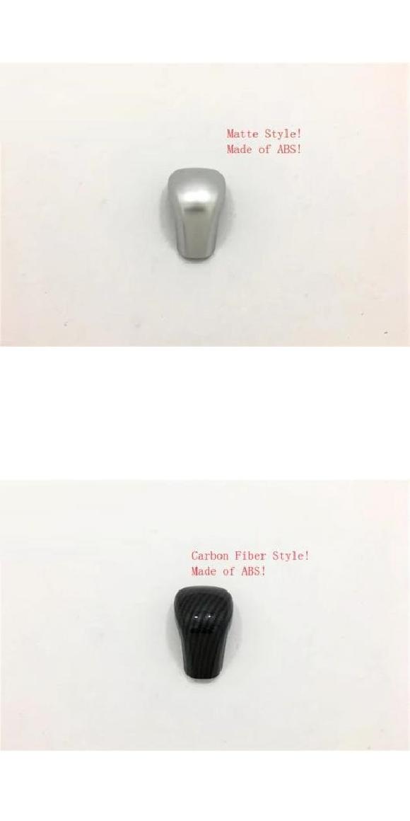 ギア ヘッド シフト ノブ カバー トリム ステッカー インテリア アクセサリー 適用: トヨタ カムリ 2018-2022 ABS カーボンファイバー/マット タイプA・タイプB AL-OO-9269 AL Interior parts for cars｜オートパーツエージェンシー2号店