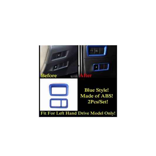 ブルー ABS アクセサリー エアコン AC 吹き出し口 /ルーフ リード ライト ランプ カバー トリム 適用: トヨタ C-HR CHR 2016-2022 モデル B AL-OO-9603 AL