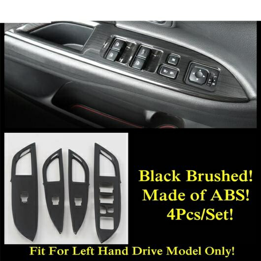 ウインドウ リフト ダッシュボード エア AC 吹き出し口 ハンドル ボウル スピーカー ヘッド ライト カバー トリム ABS アクセサリー 適用: 三菱 アウトランダー 2016-2020 モデル A AL-OO-9681 AL