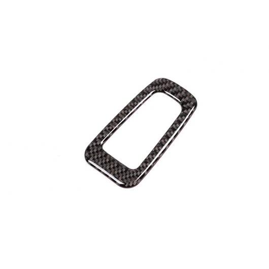 適用: メルセデス・ベンツ W205 C クラス C180 C200 C300 GLC アクセサリー カーボンファイバー エレクトロニック ハンドブレーキ ボタン トリム ステッカー ブラック パターン AL-PP-2075 AL