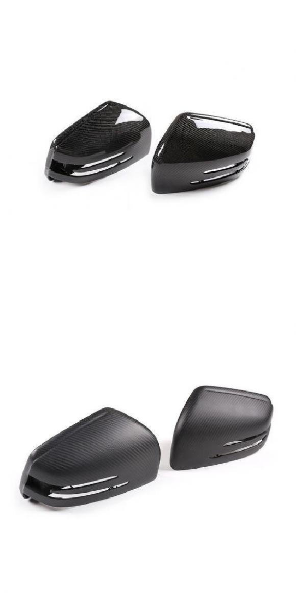 適用: メルセデス・ベンツ GLE GLS GL ML G R クラス W166 W463 W251 X166 リアル カーボンファイバー サイド ウイング ミラー カバー ブライト テクスチャ・マット テクスチャ AL-PP-2070 AL|オートパーツエージェンシー2号店