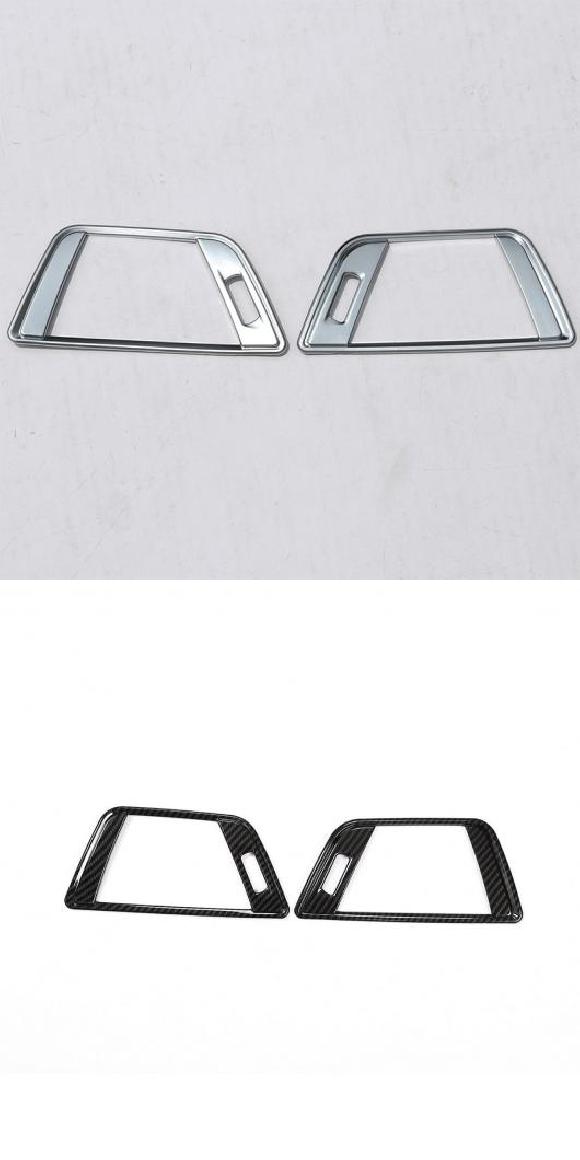 適用: BMW 3 4 セリエ 3GT F30 F31 F32 F33 F34CAR ダッシュボード サイド エア コンディション 吹き出し口 トリム カバー ABS クローム インテリア アクセサリー シルバー・カーボン調 AL-PP-2390 AL Interior parts for cars｜オートパーツエージェンシー2号店