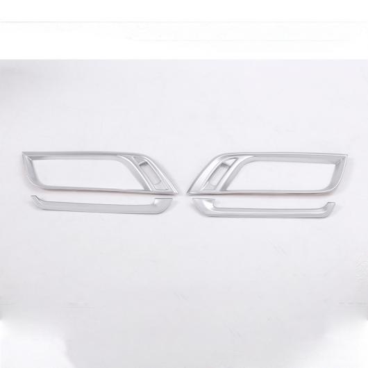ABS ダッシュボード サイド エア-コンディション 通気口 フレーム 装飾 カバー 適用: BMW X1 F48 X2 F47 2016-2021 インテリア アクセサリー シルバー AL-PP-2655 AL Interior parts for cars