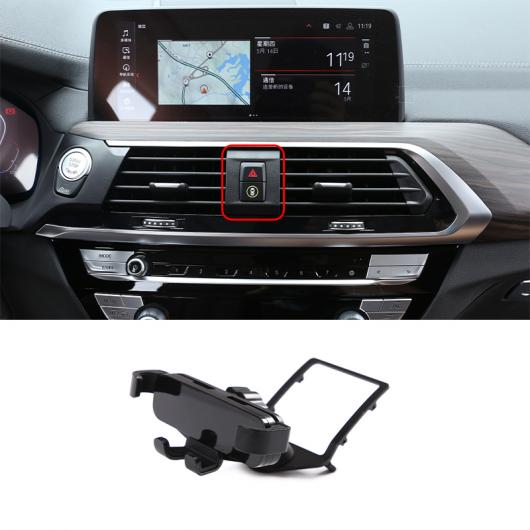 適用: BMW X3 X4 G01 G02 2018 2019 2020 通気口 ナビゲーション ブラケット 360 度 ローテ 磁石 電話 ホルダー アクセサリー タイプB AL-PP-2837 AL Car parts