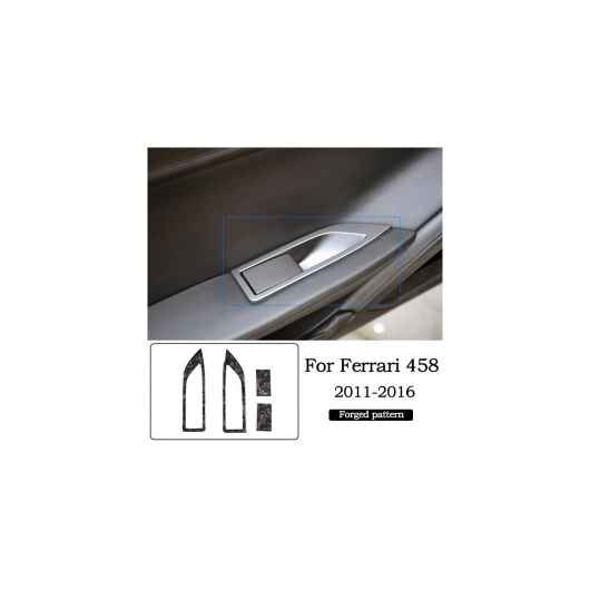 ギア パネル ガラス リフト スイッチ ドア ハンドル カバー トリム フォージド パターン 適用: フェラーリ/FERRARI 458 2011-2016 オート アクセサリー タイプ1 AL-PP-3362 AL Interior parts for cars｜オートパーツエージェンシー2号店