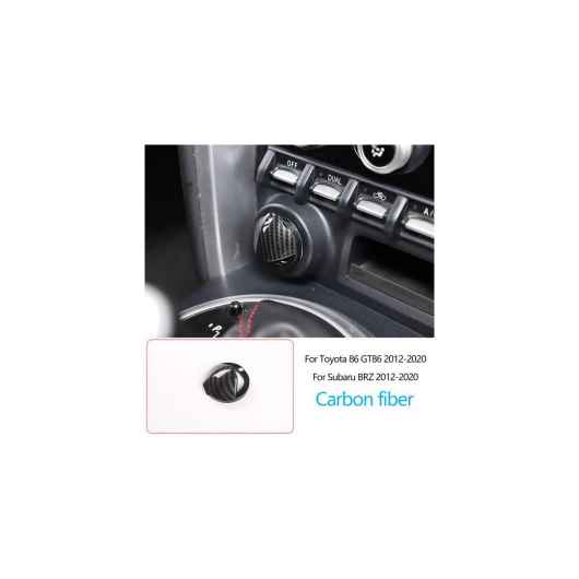ギアシフト パネル AC 吹き出し口 ドア ハンドル カバー トリム 適用: トヨタ 86/スバル BRZ 2012-2020 ABS カーボンファイバー インテリア アクセサリー タイプ008 AL-PP-3428 AL Interior parts for cars