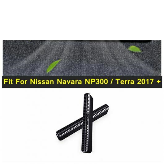 適用: 日産 ナバラ NP300/テラ 2017-2021 シート フロア AC ヒート エア コンディション ダクト 吹き出し口 グリル カバー トリム AL-PP-3802 AL Interior parts for cars