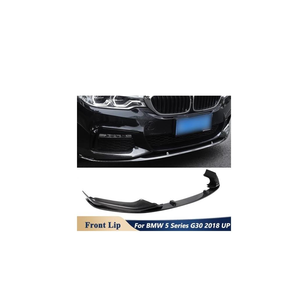 カーボンファイバー 素材 フロント バンパー スポイラー スプリッタ リップ 適用: BMW 5シリーズ G30 チューニング 2018 アップ カーボン AL-OO-1752 AL Exterior parts for cars|オートパーツエージェンシー2号店
