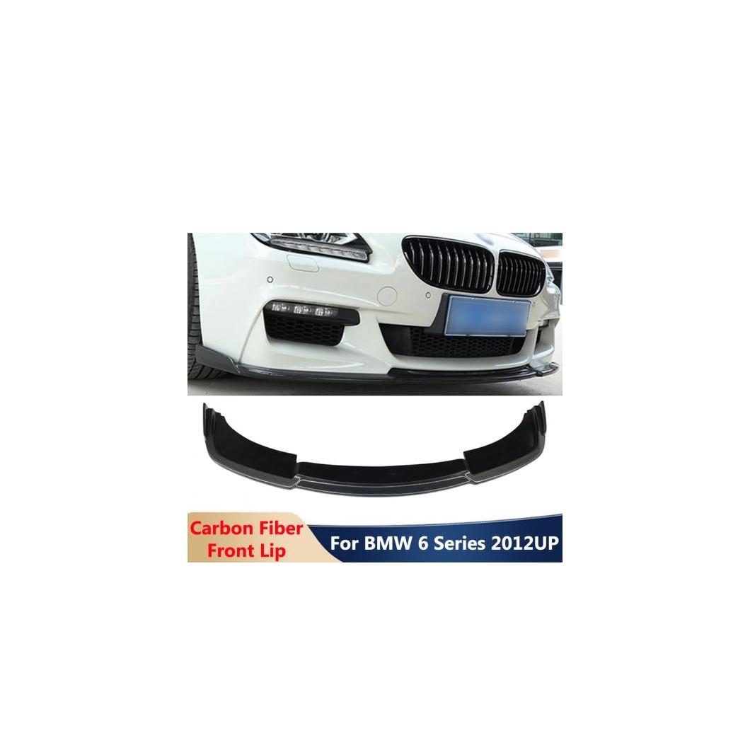 リアル カーボンファイバー バンパー フロント リップ ディフューザー チン シャベル 適用: BMW 6シリーズ F12 F13 MT 2012 + ボディ ブラック AL-OO-1832 AL Exterior parts for cars｜オートパーツエージェンシー2号店