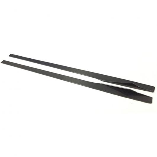 リアル カーボンファイバー サイド スカート ドア エプロン 適用: BMW 4シリーズ F32 F33 F36 クーペ セダン 2013-2020 ボディ キット ブラック AL-OO-1995 AL Exterior parts for cars