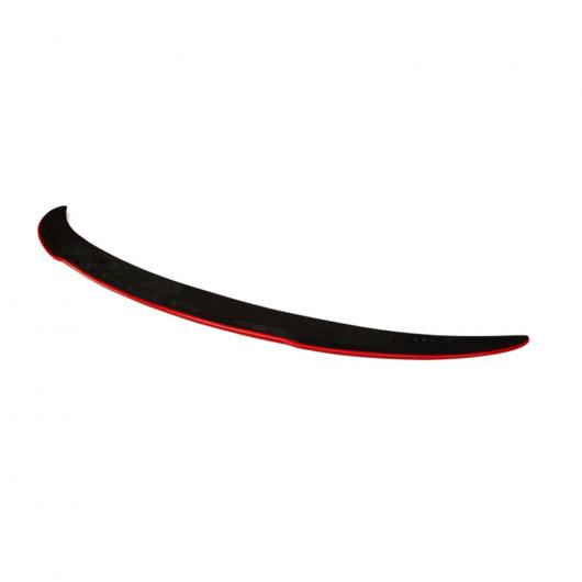 W117 リアル カーボンファイバー 素材 レッド エッジ リア スポイラー トランク リップ 適用: ベンツ CLA クラス W117 2014-2018 カーボン AL-OO-2157 AL Exterior parts for cars｜オートパーツエージェンシー2号店