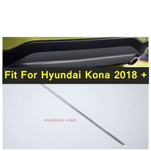 アクセサリー 適用: ヒュンダイ/現代/HYUNDAI コナ 2018-2021 ステンレス スチール リア トランク テールゲート ドア テール ボトム メンバー カバー トリム AL-PP-4010 AL Exterior parts for cars 7,294円