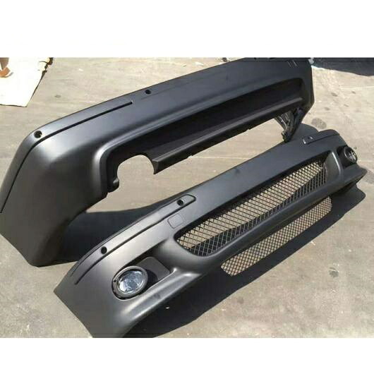 E39 MT タイプ PP 未塗装 フロント リア バンパー リップ プロテクター ボディ キット 適用: BMW 5シリーズ 520I 525i 2003-2007 未塗装 AL-OO-2312 AL Exterior parts for cars