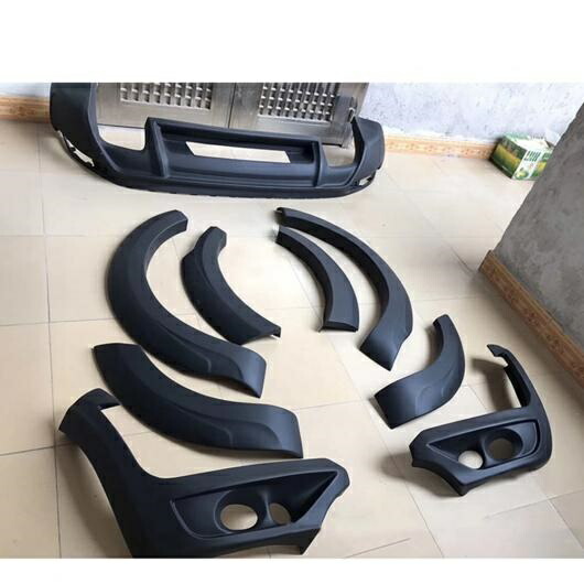 ワイド ボディ キット 未塗装 FRP 素材 フロント バンパー リア ディフューザー フェンダー フレア 適用: VW トゥアレグ 未塗装 AL-OO-2395 AL Exterior parts for cars
