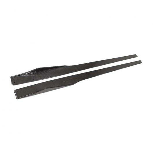 リアル カーボンファイバー サイド スカート 適用: BMW 2シリーズ M2 F87 2016-2020 サイド バンパー リップ 保護 フル CF カーボン AL-OO-2603 AL Exterior parts for cars