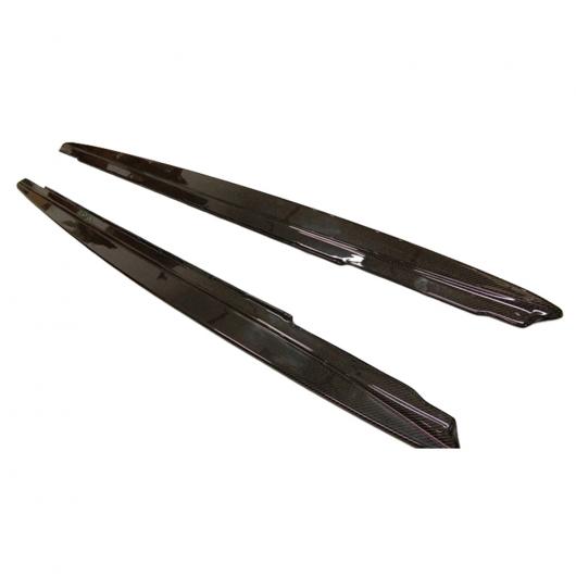 リアル カーボンファイバー サイド スカート エプロン 適用: BMW 5シリーズ G30 528 2016-2018 ブラック AL-OO-1960 AL Exterior parts for cars｜オートパーツエージェンシー2号店