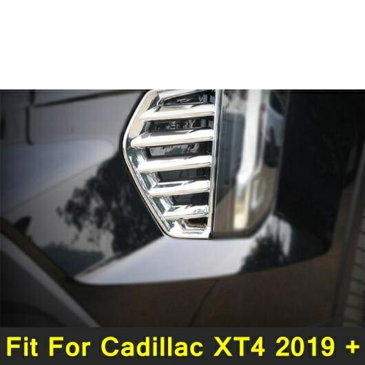 クローム フロント フォグライト ランプ カバー トリム フォグライト ベゼル デコレーション 適用: キャデラック/CADILLAC XT4 2019-2022 エクステリア キット AL-PP-4196 AL Exterior parts for cars|オートパーツエージェンシー2号店