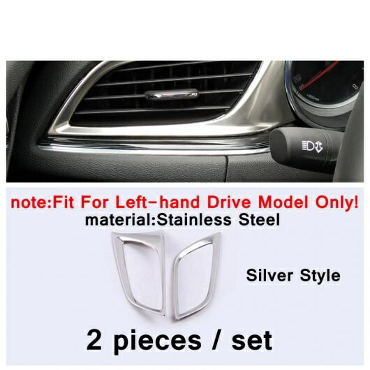 ヘッド ライト ランプ スイッチ ボタン/AC 吹き出し口 インテリア カバー トリム 適用: オペル/OPEL インシグニア GSI/ビュイック/BUICK リーガル 2017-2021 シルバー タイプ5 AL-PP-4282 AL Interior parts for cars 7,602円