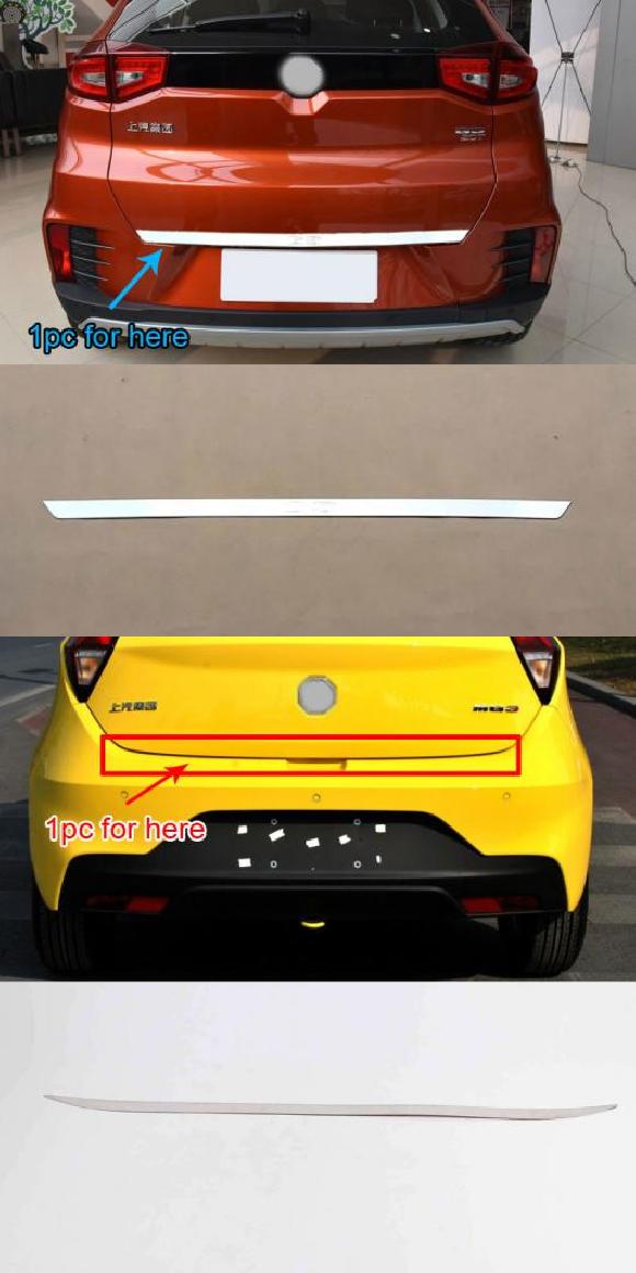 1ピース 適用: MG GS 2015-2017 MG3 2020 トランク トリム テール ドア 装飾 ステンレス スチール GS・MG3 AL-PP-4535 AL Exterior parts for cars 19,677円