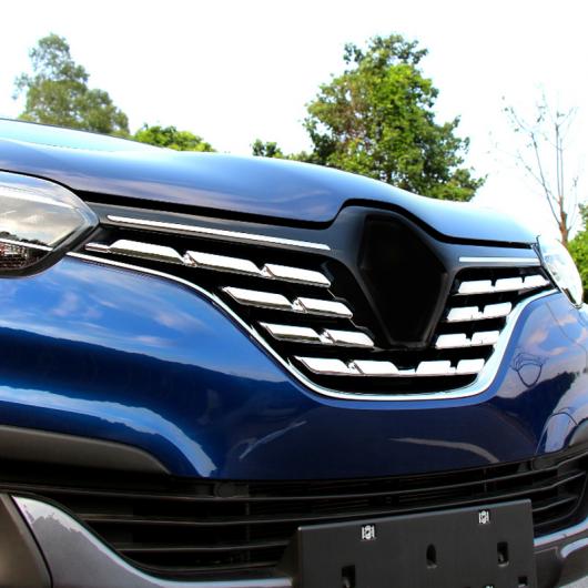 7ピース 適用: ルノー/RENAULT カジャー 2017-2018 フロント グリル 装飾 カバー AL-PP-4626 AL Interior parts for cars