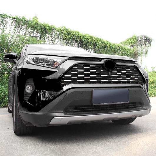 52ピース 適用: トヨタ RAV4 2020-2021 フロント グリル トリム ストリップ ステンレス スチール AL-PP-4734 AL Exterior parts for cars