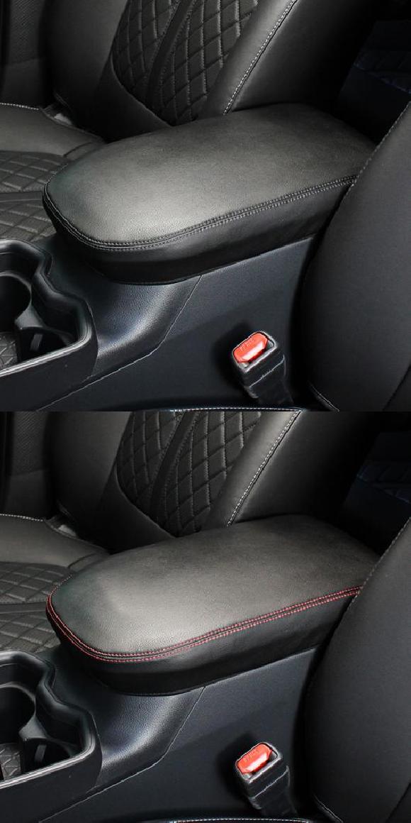 1ピース 適用: トヨタ RAV4 2020-2021 アームレスト ケース カバー ブラック・レッド AL-PP-4752 AL Interior parts for cars｜オートパーツエージェンシー2号店