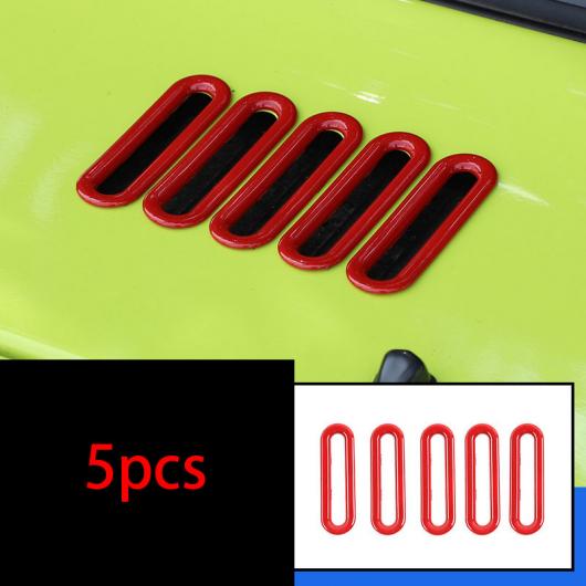 レッド 適用: スズキ ジムニー 2019-2020 JB64-JB74 ライト ヘッドランプ レッド エクステリア 装飾 タイプ8 AL-PP-4884 AL Car parts