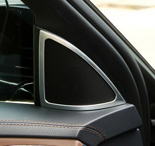 2ピース 適用: ベンツ S クラス S320L S400L インナー ホーン 装飾 フレーム ステッカー AL-PP-5156 AL Interior parts for cars