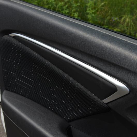4ピース ABS 適用: ホンダ フィット 2014-2016 インサイド ドア トリム ステッカー AL-PP-5285 AL Exterior parts for cars