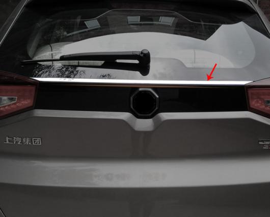 1ピース 適用: MG GS 2015-2017 リア ボックス ガラス トリム テールゲート ストリップ ステッカー AL-PP-5556 AL Exterior parts for cars