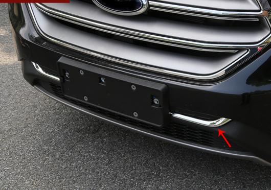 2ピース 適用: フォード/FORD エッジ 2016 フロント グリル 装飾 ストリップ ステッカー AL-PP-5558 AL Exterior parts cars 14,914円