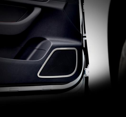 4ピース 適用: MG 360 音響 ホーン 装飾 フレーム ドア ホーン フレーム AL-PP-5603 AL Interior parts for cars