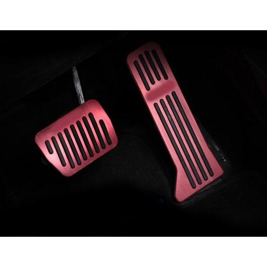 2ピース 適用: MAZDA6 アテンザ AT アクセル ペダル ブレーキ ペダル パンチング レッド AL-PP-5719 AL Interior parts for cars
