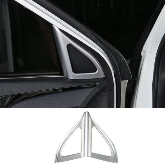 適用: ヒュンダイ/現代/HYUNDAI IX25 フロント トライアングル サウンド ホーン 装飾 フレーム ドア ホーン 装飾 リング 2ピース AL-PP-5961 AL Interior parts for cars