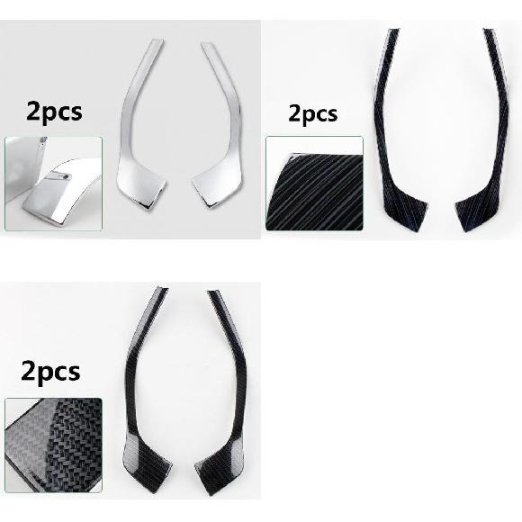 2/4ピース 適用: シュコダ コディアック ドア アームレスト 装飾 トリム レッド～オレンジ AL-PP-5803 AL Interior parts for cars