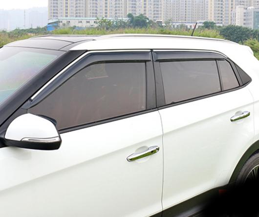 4ピース 適用: ヒュンダイ/現代/HYUNDAI IX25 ウィンドウ バイザー AL-PP-5991 AL Interior parts for cars｜オートパーツエージェンシー2号店