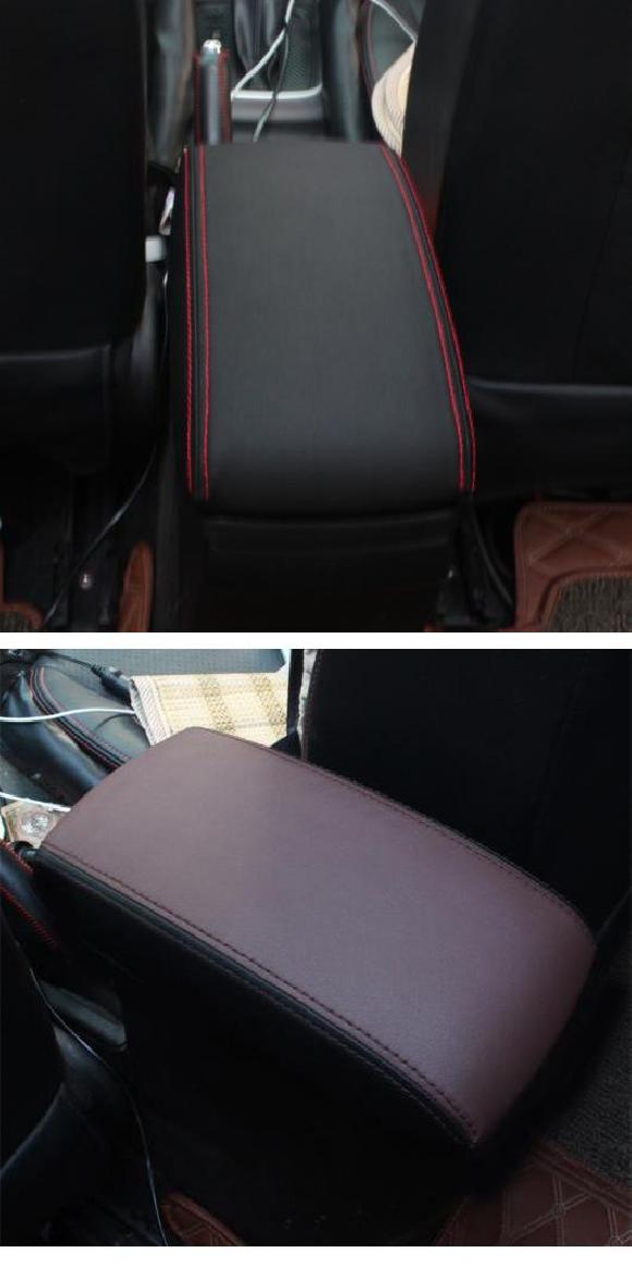 1ピース 適用: スズキ S-クロス アームレスト ボックス カバー 装飾 ブラック・ブラウン AL-PP-6063 AL Interior parts for cars