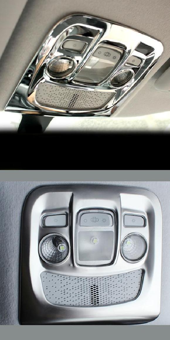 1ピース 適用: プジョー/PEUGEOT 2008 2014-2016 フロント リア リード ライト フレーム ステッカー 1ピース AL-PP-6330 AL Interior parts for cars