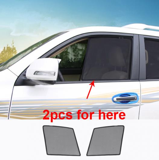 2ピース 適用: トヨタ プラド 2010-2018 サイド ウインドウ シェード 磁石 AL-PP-6564 AL Exterior parts for cars｜オートパーツエージェンシー2号店