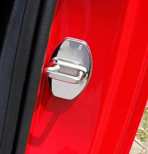 2ピース 適用: フォルクスワーゲン/VOLKSWAGEN ビートル 2012-2018 ドア ロック バックル 保護 カバー ステンレス スチール AL-PP-6726 AL Interior parts for cars｜オートパーツエージェンシー2号店