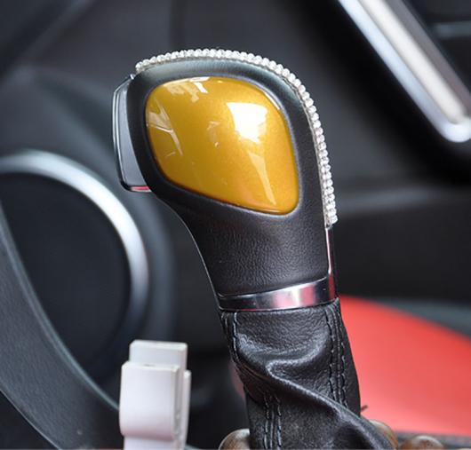 2ピース 適用: フォルクスワーゲン/VOLKSWAGEN ビートル 2013-2019 ギア シフト ノブ 装飾 パッチ ABS AL-PP-6773 AL Interior parts for cars