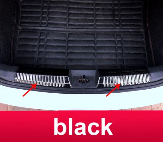 2ピース/セット 適用: ポロ 2011-2018 トランク ガード プレート 保護 装飾 AL-PP-6805 AL Interior parts for cars