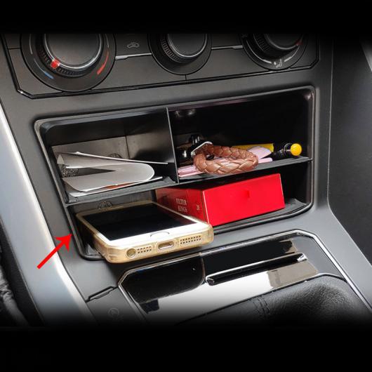 1ピース 適用: ポロ プラス 2019 セントラル コントロール ストレージ グリッド ストレージ ボックス AL-PP-6900 AL Interior parts for cars