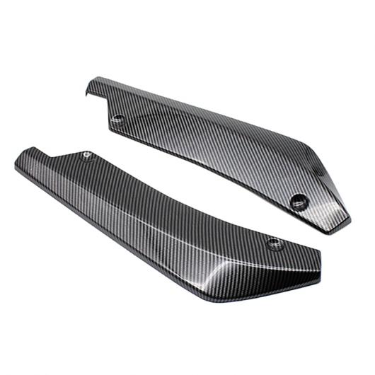 ユニバーサル リア バンパー カーボンファイバー リップ アングル スプリッター ディフューザー バンパー リップ ディフューザー スプリッタ スポイラー カーボン調 AL-PP-7235 AL Car parts｜オートパーツエージェンシー2号店