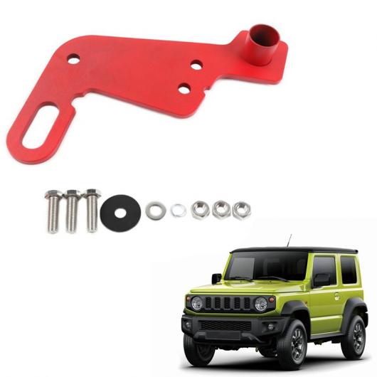 フロント バンパー トレーラー 牽引 フック キット 適用: スズキ ジムニー 2019 2020 2021 JB64 JB74 エクステリア アクセサリー スタイリング レッド AL-PP-7237 AL Exterior parts for cars
