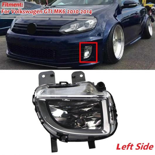 適用: ゴルフ MK6 ジェッタ GLI 2010-2015 左側 フロント バンパー フォグライト バンパー ランプ クリア レンズ 5K0941699E ブラック AL-PP-7597 AL Car parts
