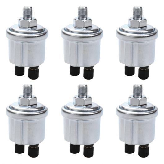 6X ユニバーサル VDO オイル 圧力センサー 0 10 バー 1/8 NPT ジェネレーター パーツ 10mm クルー プラグ アラーム 圧力センサー AL-PP-8067 AL Car parts 12,549円