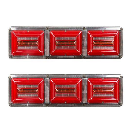 24V トラック テールライト ダイナミック LED ウインカー リア ブレーキ ライト リバース シグナル ランプ 適用: トレーラー ローリー バス キャンパー バン AL-PP-8243 AL Car parts